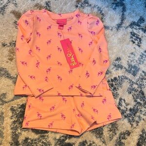Lilly Pulitzer Girls Mini Jansen Set - XS (2-3) NWT